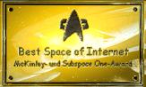 McKinley- u. Subspace One-Award