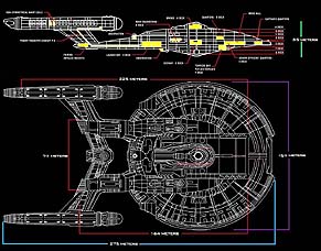 Deckplan der Enterprise NX-01