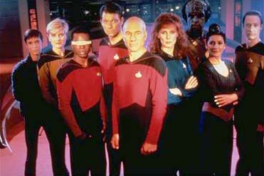 Die neue Crew der Enterprise. In dieser Form blieb sie aber nur 23 Folgen zusammen.